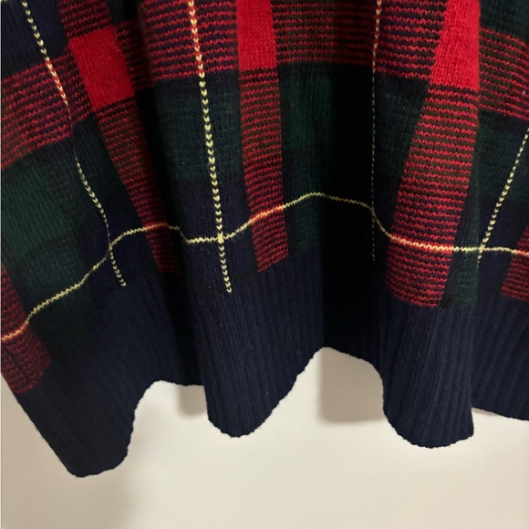 Vintage Polo By Ralph Lauren Men’s Tartan/Plaid Sweater 100% lambs wool size XL - Picture 5 of 5